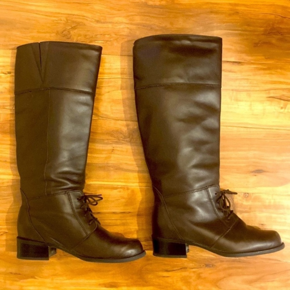 Blondo Tall Laced Riding Boot